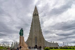 Church in Reykjavik, Iceland