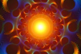 clipart of background sunset meditation