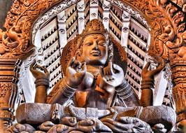 sculpture buddha, thailand