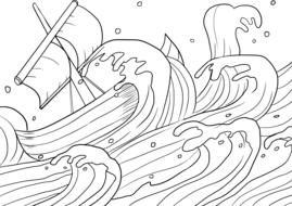 bible story children drawing