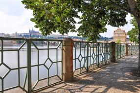 quay in Prague