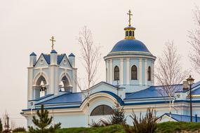photo of an orthodox temple in Izmail, Ukraine