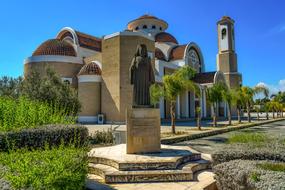 ancient church in Larnaca, Cyprus