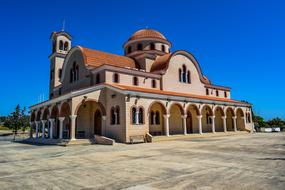 church in mazotos in cyprus