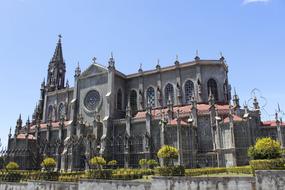 view of the building in the gothic style