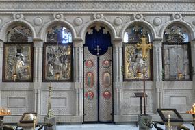 Church in the historical center in Tbilisi