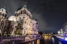 very beautiful Berlin river