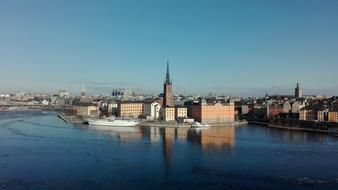 Stockholm City river