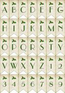 alphabet banner drawing