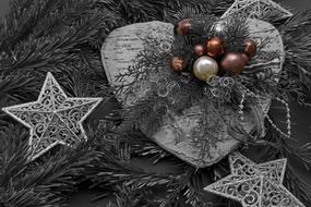 Christmas Heart decor