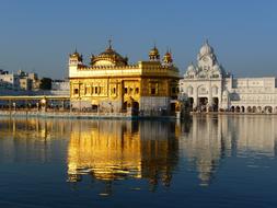 Golden Temple ans water