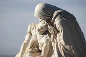 Pieta Christ Passion statue