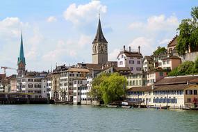 impressively beautiful Zurich Limmat