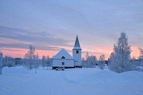 Lappland Sweden Church