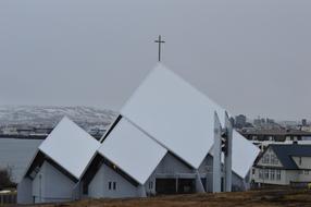 Iceland Church white