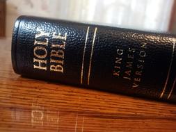 Bible Holy on table