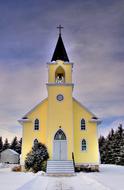 wonderful Church Christian Winter