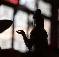 Manjushri Buddhism statue