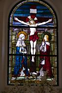 Window Church cross drawing