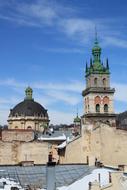 dominican cathedral in Lviv, Ukraine