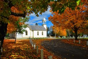 ravishing Autumn Church