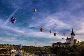 Hot Air Balloon Panoramic