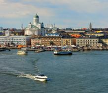 Helsinki Cathedral water