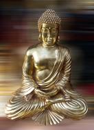 Buddha Sculpture Golden