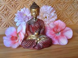 perfect Silent Buddha Figure