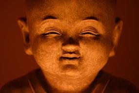 Buddha Spirituality face statue
