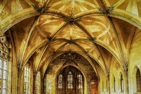 gold roof of Gothic Church