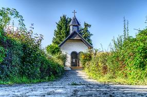 Chapel Pray garden