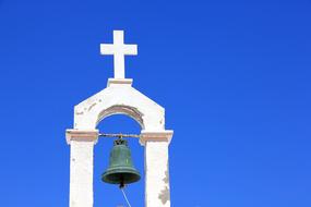 Bell Steeple Cross white