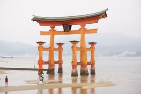 Japan Temple Red shrine