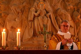 Priest of the altar of the Church