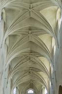 arched vault of Turku Cathedral, finland