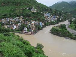 India Devprayag river