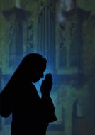 Silhouette Religious Sister