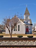 Architecture wood white