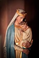 Virgin Mary Madonna statue