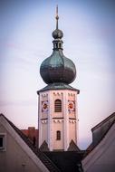 Steeple Clock pink