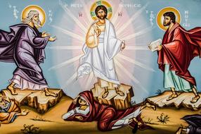 drawing of metamorphosis transfiguration church