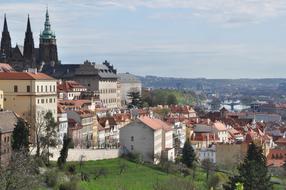 unusually beautiful Prague