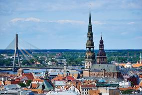 Riga Latvia Dom city