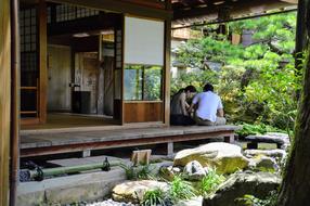 traditional japanese house in Kyoto