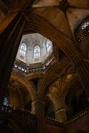 Church Gothic roof