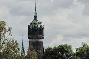 Steeple Castle Church in germany