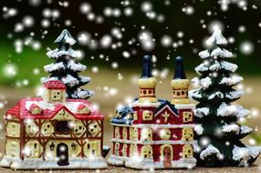 Christmas Village Church toys