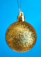 New Year Ornament Christmas gold