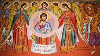 Congregation Of Angels Iconography drawing